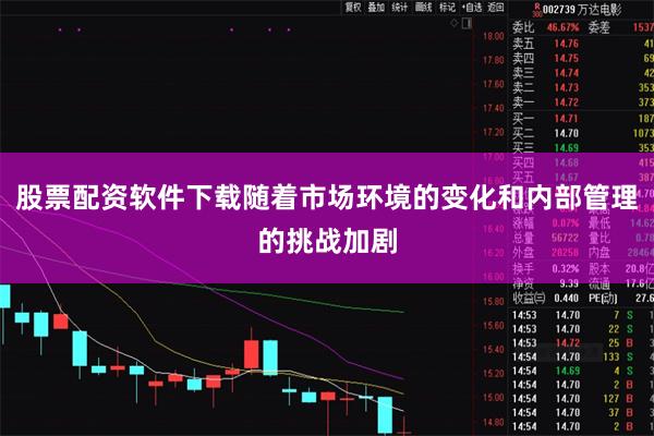 股票配资软件下载随着市场环境的变化和内部管理的挑战加剧