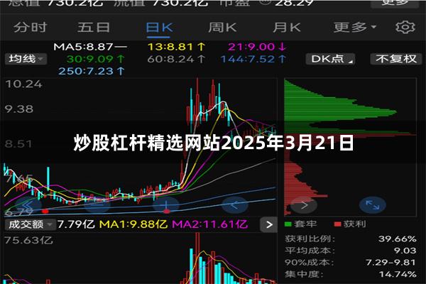炒股杠杆精选网站2025年3月21日